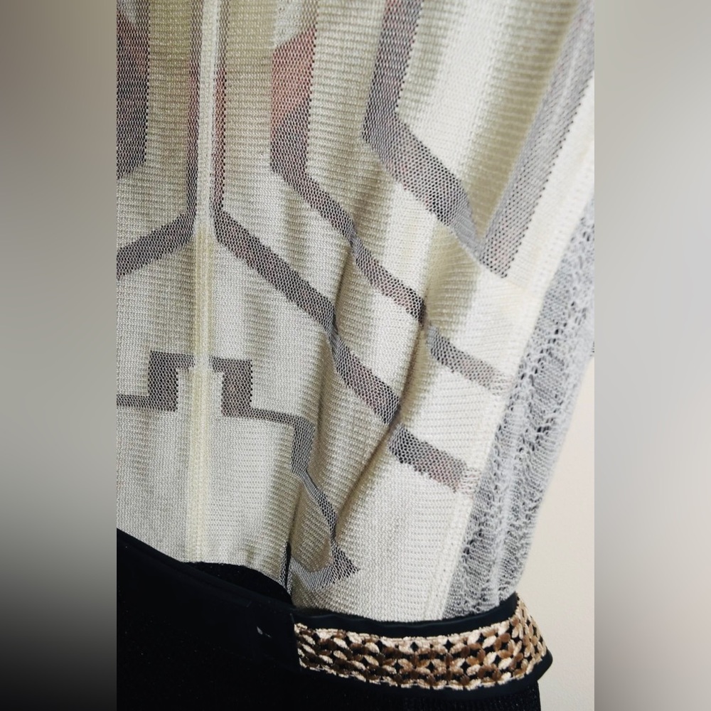 Geometric Pattern Byron Lars Nwt Dress - image 6